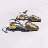 70s low sandal