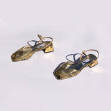 70s low sandal