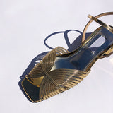 70s low sandal