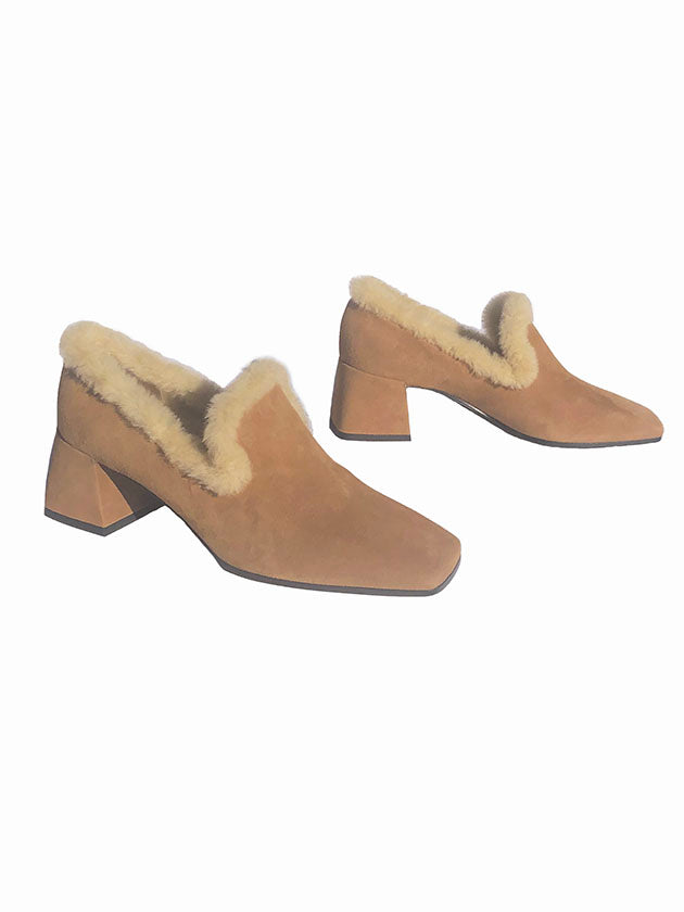 meg ve smoking loafer Suzanne Rae