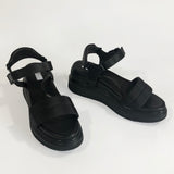 buckle velcro sandal