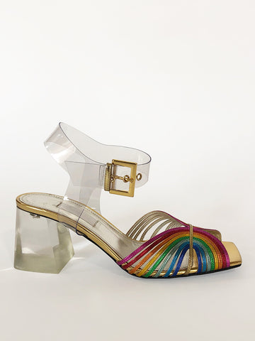 rainbow high 70s sandal