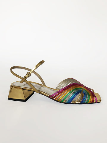 rainbow low 70s sandal