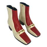 bitone welt sole boot