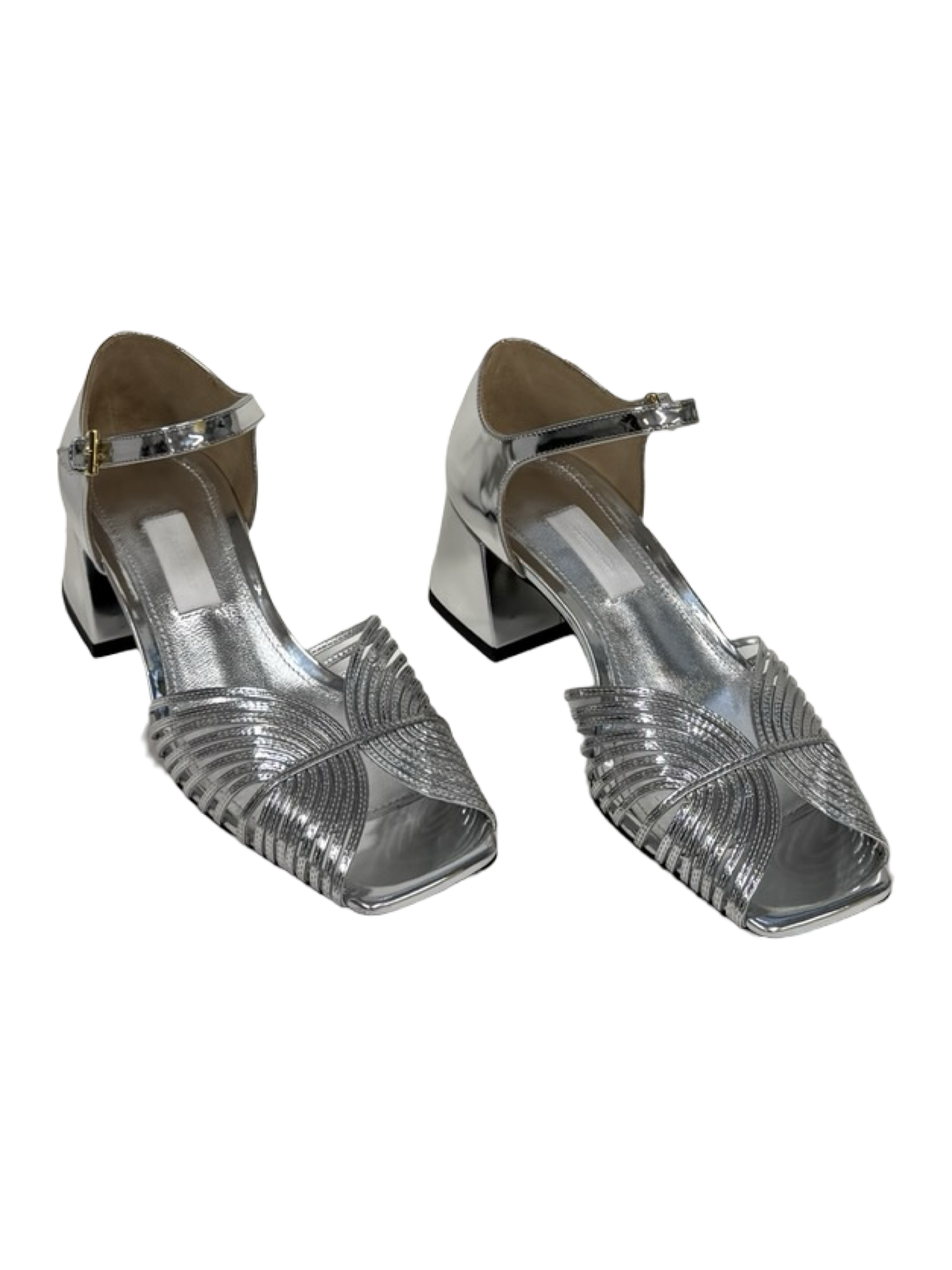 Suzanne Rae Mid 70s Sandal Silver
