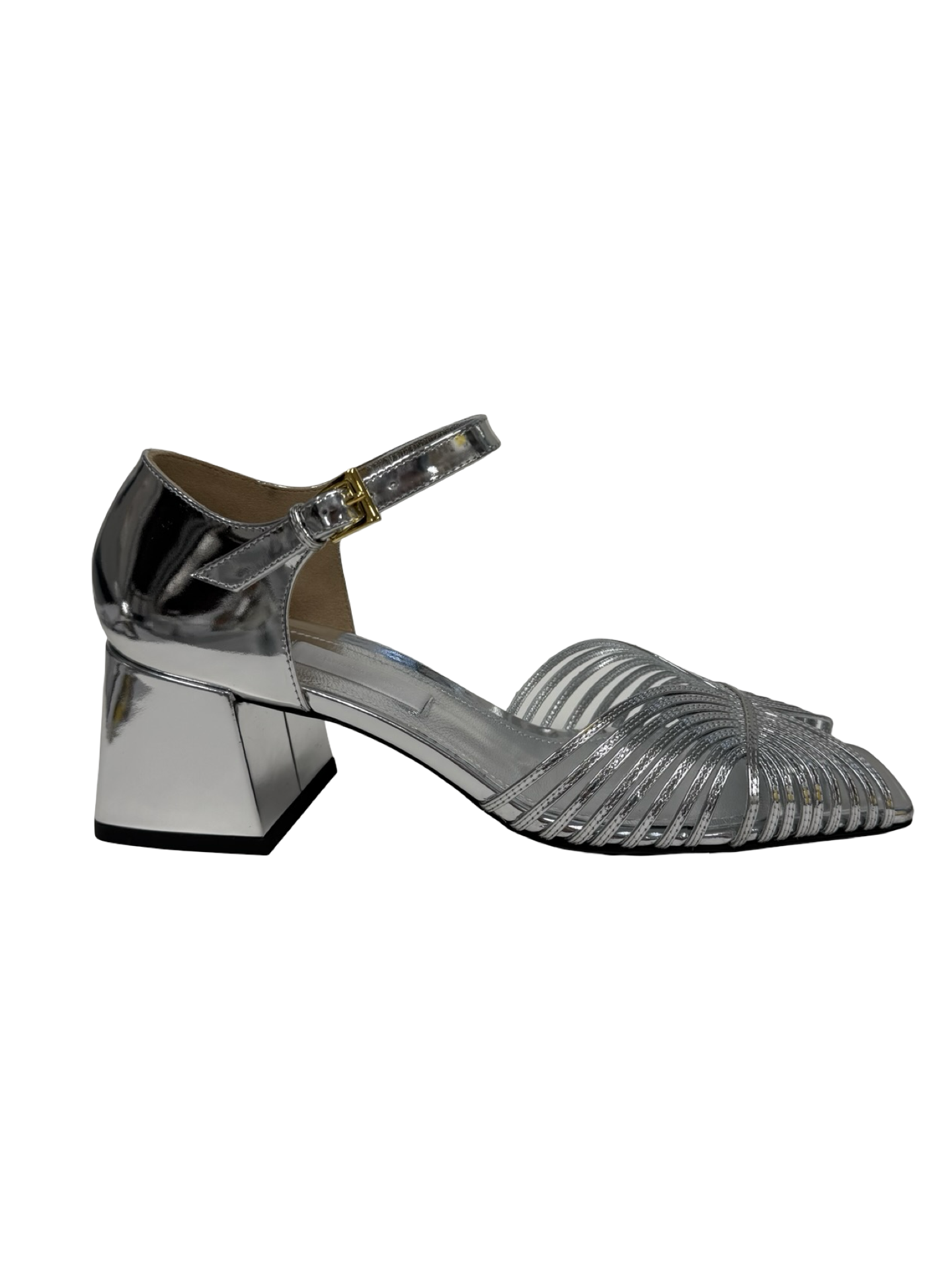 Suzanne Rae Mid 70s Sandal Silver
