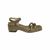 puffy platform sandal