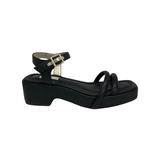 puffy platform sandal