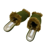 faux mink slide