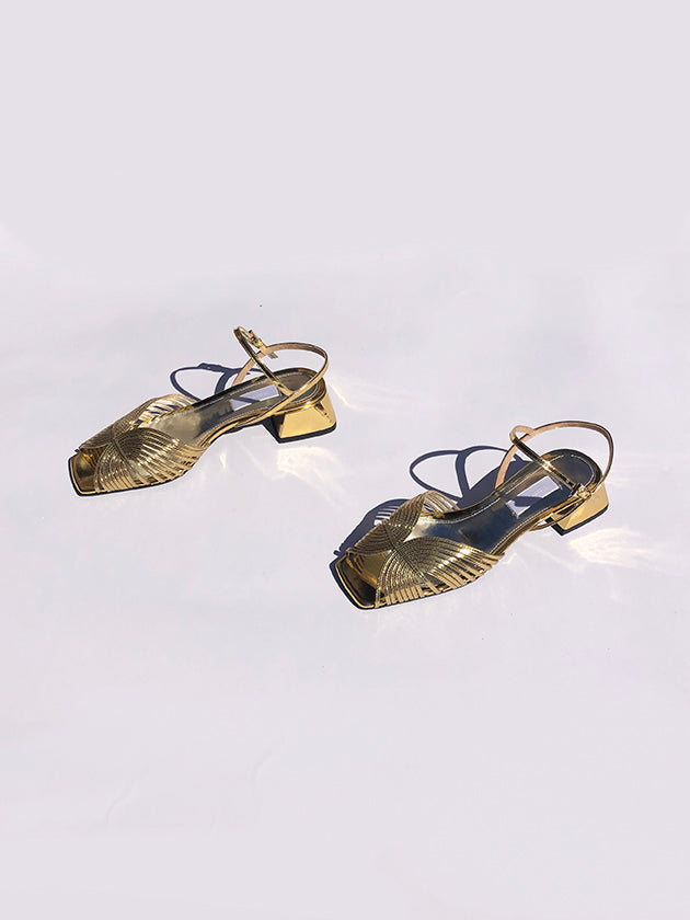 70s low sandal – Suzanne Rae