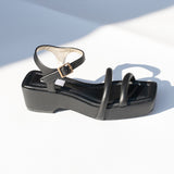 puffy platform sandal
